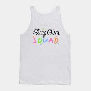 Sleepover Squad Slumber Party Pajamas Tank Top